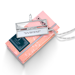 Turning Corners Fortune Locket - Silver
